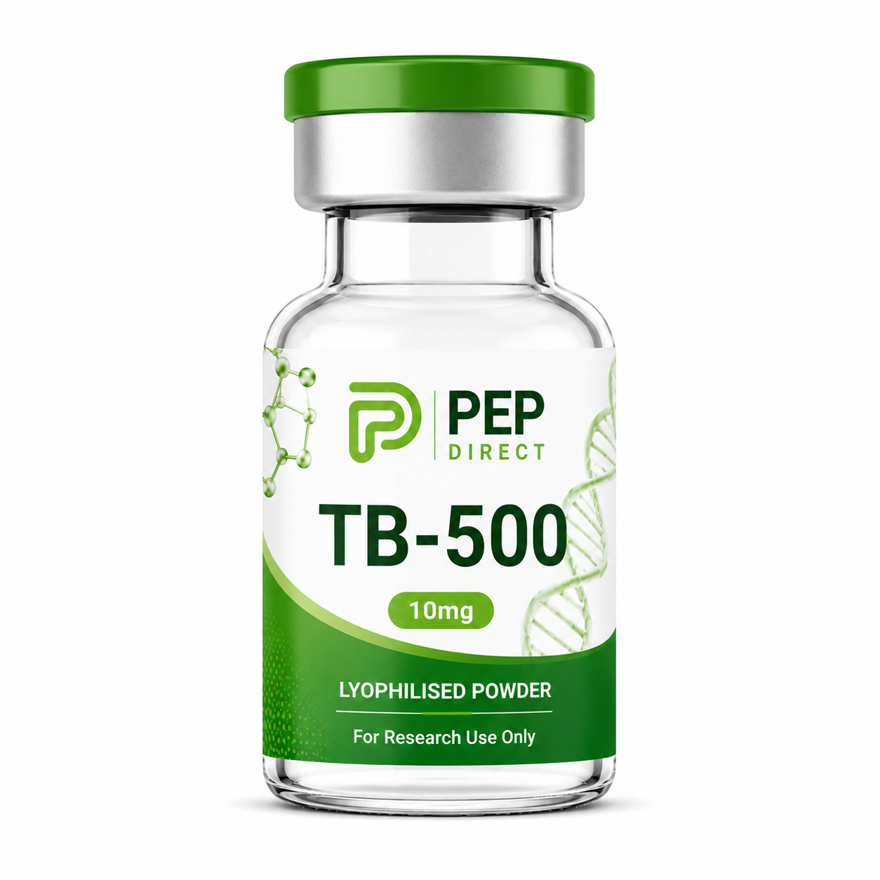 TB-500 10mg research peptide vial