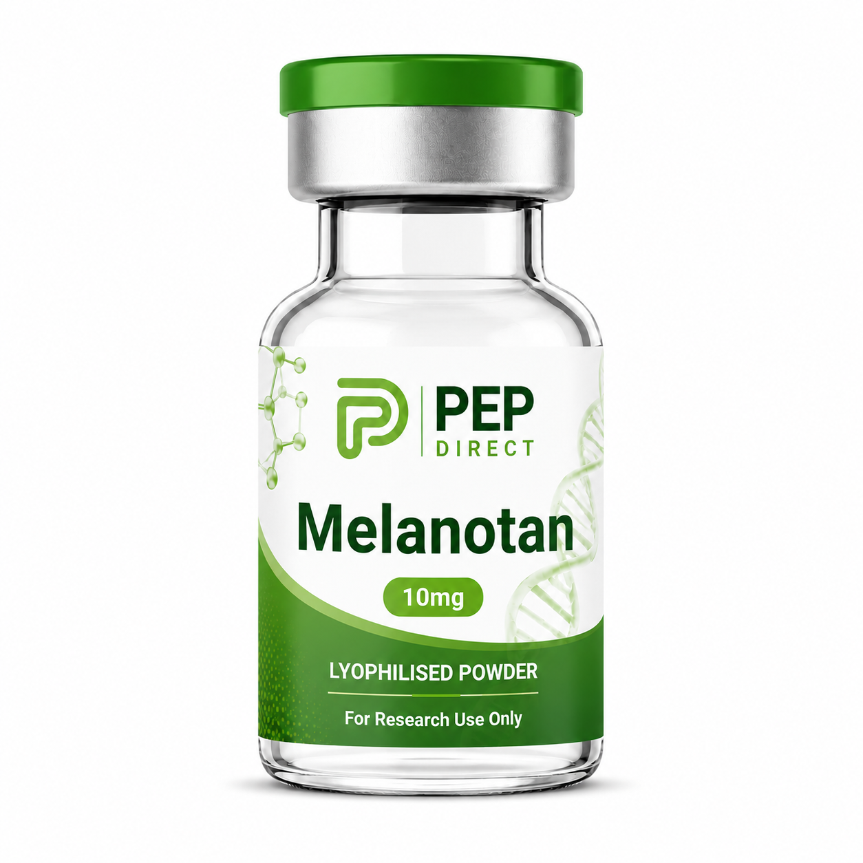 Melanotan 2 10mg research peptide vial